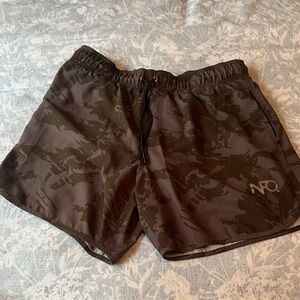 NYC Men's Athletic Shorts - Black Camo